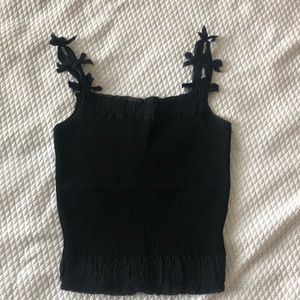 Black Chanel top